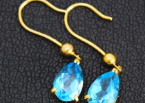 「ブルートパーズ　ピアス　買取りました」