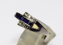 「サファイア　ダイヤモンド　指輪　買取りました」
