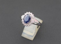 「サファイヤ　ダイヤモンド　指輪　買取りました」