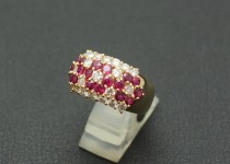 「ルビー　ダイヤモンド　指輪　宝石　買取りました」