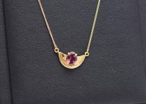 「ロードライトガーネット　ネックレス　宝石　買取りました」