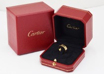「カルティエ　指輪　買取りました」