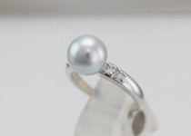 「パール　ダイヤモンド　リング　宝石　買取りました」