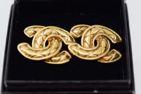 シャネル　イヤリング　GP　メッキ　ココモチーフ