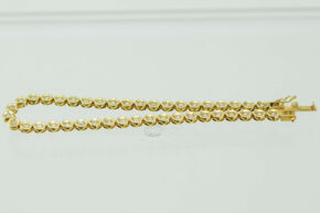 K18 テニス ダイヤモンド ブレスレット