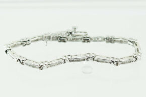 ダイヤモンド ブレスレット 750