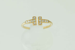 ティファニー　Tワイヤー　リング